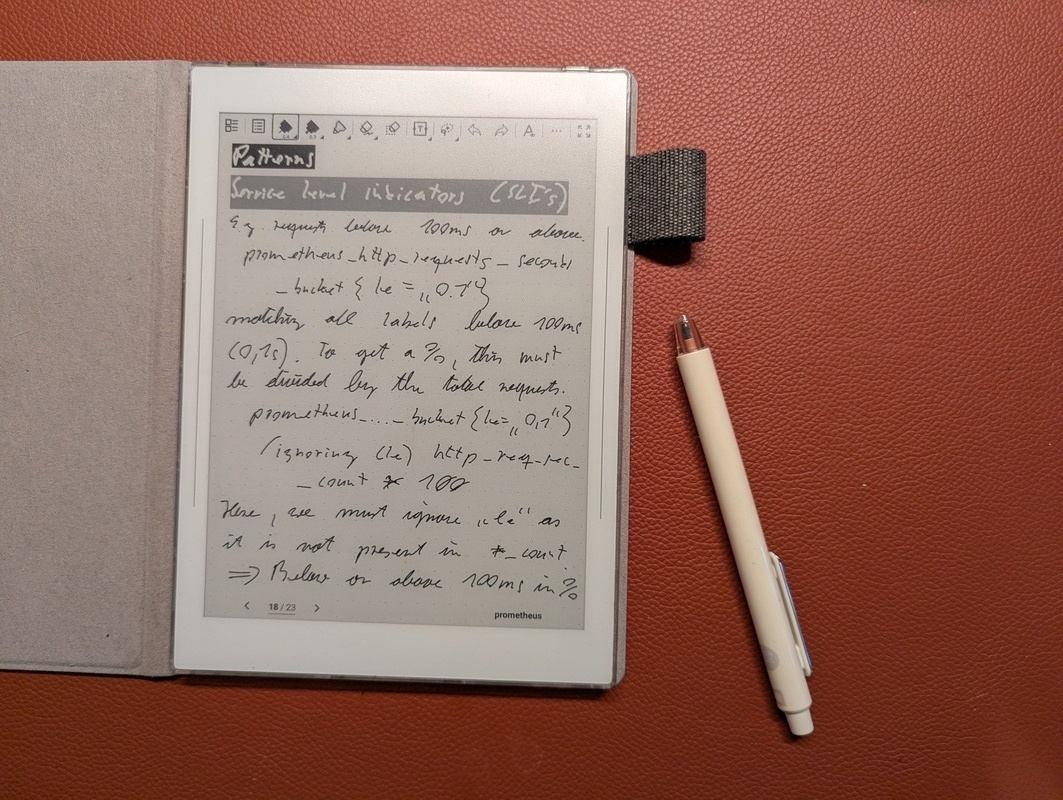 Another picture of the Supernote Nomad Another picture of the Supernote Nomad